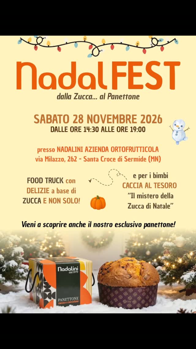 Locandina NadalFEST 28 novembre 2026